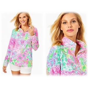 NWT Lilly Pulitzer Skipper Popover Multi Paradise Found UPF+50 XXS,XS,S,XL